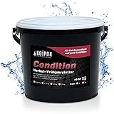 KOIPON Condition 1,75 kg 6mm Fischfutter Pellets Frühjahr & Herbst schwimmend, Teichfutter für japanische Koi, Koifutter als Goldfischfutter geeignet