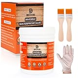 Transparenter Wasserdichter Beschichtungsmittel,300g Super Starker Dichtmasse Wasserdicht, Anti-Leckage invisible Waterproof Agent Xersiegelung Für Küche, Garten, Dächer, Wände