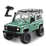 Goolsky Rock Crawler MN-D90 1/12 4WD 2.4G Hochgeschwindigkeitsfernbedienung Geländewagen RC Auto LED Licht RTR