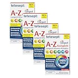 tetesept Vitamin A-Z Depot Tabletten - Nahrungsergänzungsmittel für eine umfassende Versorgung an Vitaminen, Mineralstoffen und Spurenelementen - 4 x 40 Depot-Tabletten