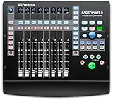 PreSonus FaderPort 8, DAW-Mixer-Controller für Musikproduktion mit Studio Magic Plug-In Suite, Studio One Artist DAW, Software-Bundle für Aufnahme, Streaming und Podcasting