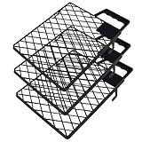 Abstreifgitter,Malergitter für Farbe,Farbgitter Kunststoff,Farbabstreifer,Abtropfgitter für Wandfarbe,Mlaerwerkzeug für alle Arten von Hausdekorationen und Herkommliche Farbeimer(Schwarz)