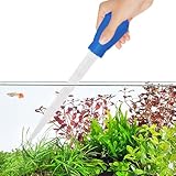 Lange Pipette – Aquarium-Korallenfutterspender | 30 ml Wasserwechsel-Fischfutterspender, langer Flüssigkeitstropfer, multifunktionaler Siphon-Tropfer für Riff-Wasserpflanzen, Spinnen, Schlangen und Ei