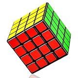 KOSTACHI 4x4 Speed Cube, Professioneller 4x4x4 Zauberwürfel schwarz, 3D Magische Würfel, Spielzeug für Erwachsene & Kinder