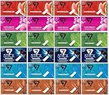 120 Sticks I Pack 24 x 17,5g I Kaugummi zuckerfrei I Aspartamfrei I Wassermelone I Fruit Punch I Spearmint I Dynamic I Menthol I Zimt I 6 Flavour Mix I Pack 420g