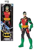 DC Comics, Robin-Actionfigur, 30 cm groß, voll beweglich für spannende Abenteuer und actionreiche Stunts, Spielzeug für Kinder ab 4 Jahren, original Comic-Design