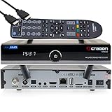 OCTAGON SF8008 4K UHD HDR Combo Receiver 1x DVB-S2X und 1x DVB-C/DVB-T2 - Satellit, Kabel/Terrestrisches Signal, E2 Linux Smart TV, Media Server, Aufnahmefunktion, EasyMouse HDMI, Dual