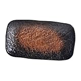 ULTECHNOVO 3 Stck. Retro Stil Sushi Platte Rechteckige Keramik Platte für Sushi Snacks und Desserts für Haushaltsgebrauch oder Gastronomie Langlebig und Funktional