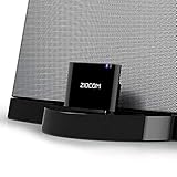 ZIOCOM Bluetooth-Adapter für Bose SoundDock, drahtloser Bluetooth-Audioempfänger für 30-poligen iPhone iPod Dock-Lautsprecher, Nicht für Autos oder Motorräder geeignet, schwarz