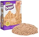 Kinetic Sand 2,5 kg - original magischer kinetischer Sand aus Schweden, naturbraun, bekannt aus Kindergärten, ideal für kreatives Indoor-Sandspiel, für Kinder ab 3 Jahren