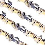DIY-24H | 4 Sägeketten Halbmeißel 25cm Schnittlänge, 40TG 3/8 LP 1,1 mm kompatibel mit Dolmar AS1925Z Makita DUC254Z
