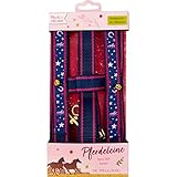 Die Spiegelburg Coppenrath Verlag KG - Pferdeleine - Pferdefreunde - 13813, Geschirr für Kinder zum Spielen, Spiele für draußen, Kinderleine mit Geschirr, Hobby Horse Zubehör