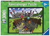Ravensburger Kinderpuzzle 13334 - Minecraft Cutaway - 300 Teile XXL Minecraft Puzzle für Kinder ab 9 Jahren