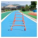 Generisch Sporttrainingshürde, Outdoor-Agility-Hürdenset, 6 9 12 16 20 Zoll hohe Geschwindigkeitstrainingshürden/Bahnhürden, Leichtathletik-Geschwindigkeitstrainingsgeräte, zum Üben von Springrennen