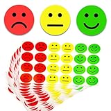 1440 Stück Smiley Aufkleber, Smiley Sticker, Sticker Smiley, Aufkleber Smiley für Moderationskarten Moderationskoffer Belohnungssticker Geschenkdekorationen Partydekorationen
