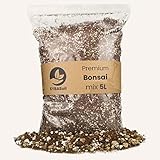 Premium SYBASoil Bonsai Erde 5 Liter, Bonsaierde, Bonsai-Erde Indoor, Substrat