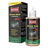 BALLISTOL 23532 Robla Solo MIL Laufreiniger 65ml Flasche - Entfernung von Tombak-, Kupfer-, Zink- und Bleiabschmierungen