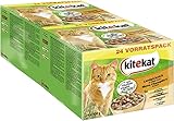 Kitekat Katzenfutter Nassfutter Landpicknick in Sauce, 48 Portionsbeutel (2 x 24 x 85g)