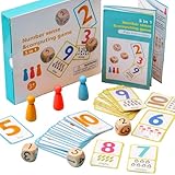 Mathe-Spiele für Kinder 8-12, Mathe-Spiele für Kinder 5-7,Mathematikwürfel Multifunktionales Hinzufügen Flash-Karten | Mathe-Lehrmaterialien für Homeschool, Kinder im Alter