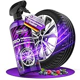 NIVOLOX AUTOMOTIVE Pro Felgenreiniger • Säurefrei und PH-neutral • Kraftvolle Felgenreinigung mit Wirkindikator • für alle Felgentypen geeignet • 750 ml Sprühflasche mit Hightech-Formel und Beerenduft