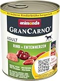 Animonda GranCarno 82747 Adult Pute+Ente 6 x 800 g Dose