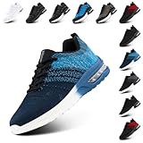 Hitmars Laufschuhe Herren Turnschuhe Damen Sportschuhe Sneaker Tennisschuhe Fitnessschuhe Joggingschuhe Running-Schuhe Leichte Blau EU 43