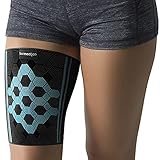 bonmedico Maro kompressionsbandage oberschenkel, Oberschenkelbandage für Frauen und Männer, oberschenkelbandage muskelfaserriss, bandage oberschenkel zerrung XL