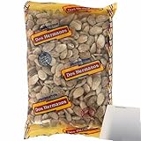usy Bundle für Dos Hermanos Geröstete Mandeln mit Salz geschält (500g Packung) + usy Block