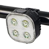 Fahrradscheinwerfer | Nachtfahrlicht mit hoher Helligkeit | Nachtwarnung Fahrradlicht – für Urban Touring Mountain Commuting Reisen Erkundung Teenager Vater Erwachsene Enthusiasten