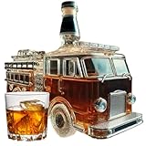 Karaffe in | Whisky-Flasche in Autoform Kunststatue - Alkoholspender Für Bourbon Wodka Brandy Für Wohnzimmer Restaurant Bar Geschenk Mann Ehemann Geburtstag