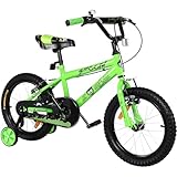 Actionbikes Kinderfahrrad Zombie 16 Zoll - Jungen & Mädchen - Ab 4-7 Jahren - V-Brake Bremse - Kettenschutz - Fahrräder - Kinder Fahrrad - Laufrad - BMX - Kinderrad (Zombie 16 Zoll)
