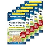 Klosterfrau Magen-Darm Entspannung Kapseln | 5 x 20 | Kapseln Bei Blähungen und Völlegefühl | mit bis zu 1.000 mg Simeticon pro Tag extra stark | Schnell wirksam