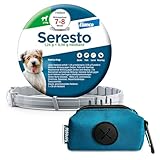 Elanco Seresto Promo-Set: Zecken- und Flohschutz für kleine Hunde bis 8 kg mit Kotbeutelspender, Halsband tötet Zecken und Flöhe schnell ab und schützt 7 bis 8 Monate lang