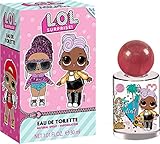 L.O.L. Surprise! Parfüm für Kinder: Eau de Toilette im schönen Glasflakon mit Kugel-Verschluss, 1er Pack (30ml)