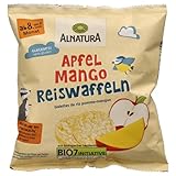 Alnatura Bio Mini Reiswaffeln Apfel mit Mango, 35g