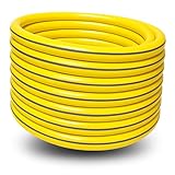 1 Zoll Gartenschlauch Ø25mm – 20m / 30m / 50m – UV-beständig, druckfest, knickstabil – Gelb oder Grün – ohne Zubehör (Gelb, 30m)