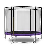 Baunsal® Trampolin Outdoor Ø 183 244 275 305 335 366 396 427 457 487 cm (FGOS) Trampolin für Kinder als Komplettset Kindertrampolin Trampolin Kinder Outdoor Spielzeug Kinder Gartenspielzeug