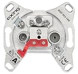 Axing BSD 963-14N Multimedia-Durchgangsdose 14 dB (Data / TV / R)