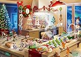 Ravensburger Puzzle 12000718 - Fröhlicher Unfug - 1000 Teile Puzzle für Erwachsene und Kinder ab 14 Jahren, Weihnachts-Puzzle
