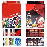 FYDZBSL Kartenspiel, 2PCS Brettspiele Deal Kartenspiel Gesellschaftspiel Schnelles Spiel Reisespiel-Kartenspiele Familien Spielablauf für Kinder ab 7 Jahren und Familien (Schwarz)