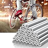 YUGUOLAN 36 Stück Speichenreflektoren Fahrrad Kinder, Fahrradspeichen Reflektoren, Fahrrad Reflektoren Speichen, 360° Sichtbarkeit, Fahrrad-Reflektor Für Nachtfahrten,Einfache Installation