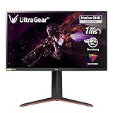 LG Electronics 27GP850P-B Ultragear™ Gaming Monitor 27'' (68cm), QHD, Nano IPS, HDR400, 1ms GtG, 165 Hz, NVIDIA G-Sync™, AMD FreeSync™- Schwarz