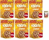 Cereali Extra 'Granola Original' | Probieren Sie Granola| breakfast Cereals, Müsli mit knusprigem Hafer | 6x 375g + Italian Gourmet polpa 400g