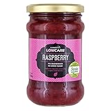 CarbZone Low Carb Himbeermarmelade, ohne Zuckerzusatz, für Diabetiker geeignet, für Vegetarier geeignet, 320 Gramm (Pack of 5)