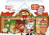 Kinder Mix 3D-Haus-Adventskalender 2025 – Schokoladen-Adventskalender mit 24 Überraschungen von kinder in 2 festlichen Designs – Weihnachtskalender, Geschenkidee für Familie und Freunde – 234 g