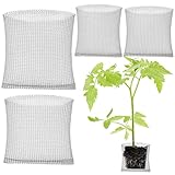 Wühlmauskorb, Wühlmausschutz Für Bäume, Wühlmausgitter Und Wurzelschutz, 4 Stück Edelstahl Gitter, 2x25x23cm Und 2x35x35cm