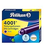 Pelikan Tintenpatronen violett, 4001