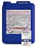 A.K.B. Steinreich Konzentrat Extra, 5L Steinreich Extra, Sofortwirkung,Außenreiniger für saubere Pflaster, Wege und Plätze bis 2000m²