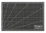 Vantage Schneidematte A3 (30 x 45 cm, selbstheilend, beidseitig nutzbar, mit Raster) schwarz