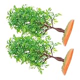 Tofficu 2 Stück Mini Modellbäume Kunststoff für Landschaftsbau Flexible Landschaftsbäume für Architekturmodelle DIY Basteln Modelleisenbahn und Dekorative Szenegestaltung